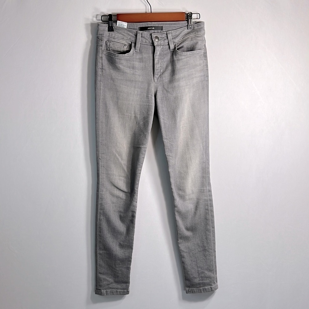 Joe's Jeans Gray Wash Mid Rise Skinny Ankle size 26